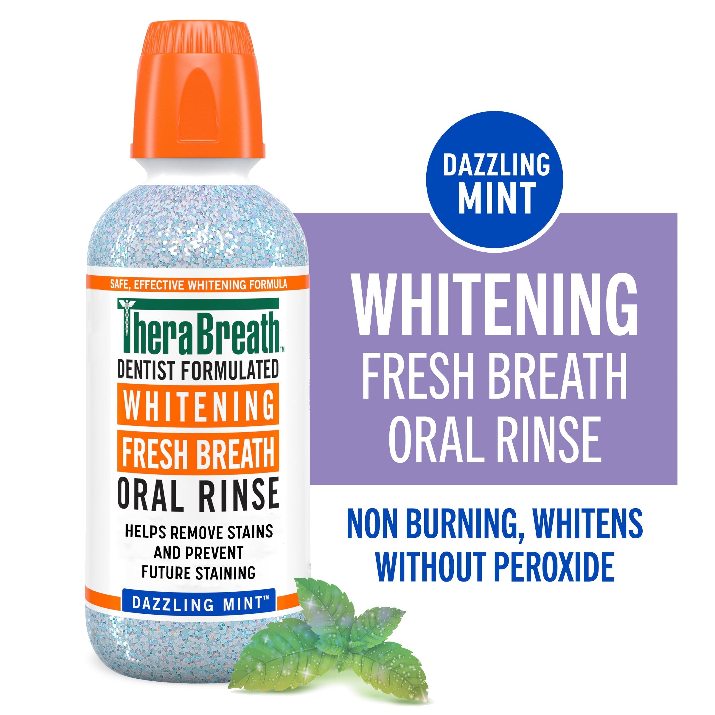 TheraBreath Whitening Oral Rinse & Toothpaste Bundle (ZP9J)
