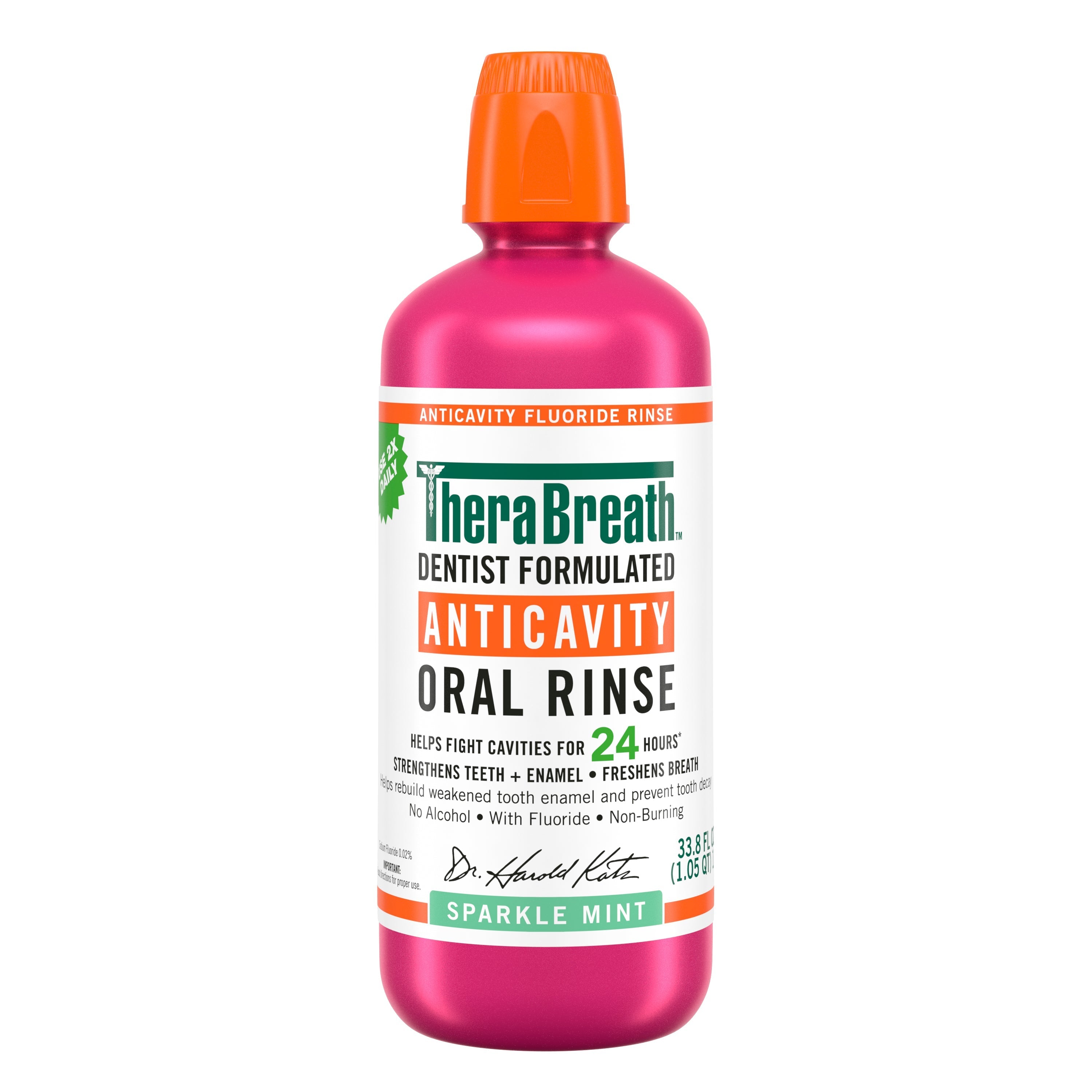 Anticavity Oral Rinse - Sparkle Mint (S9U3)