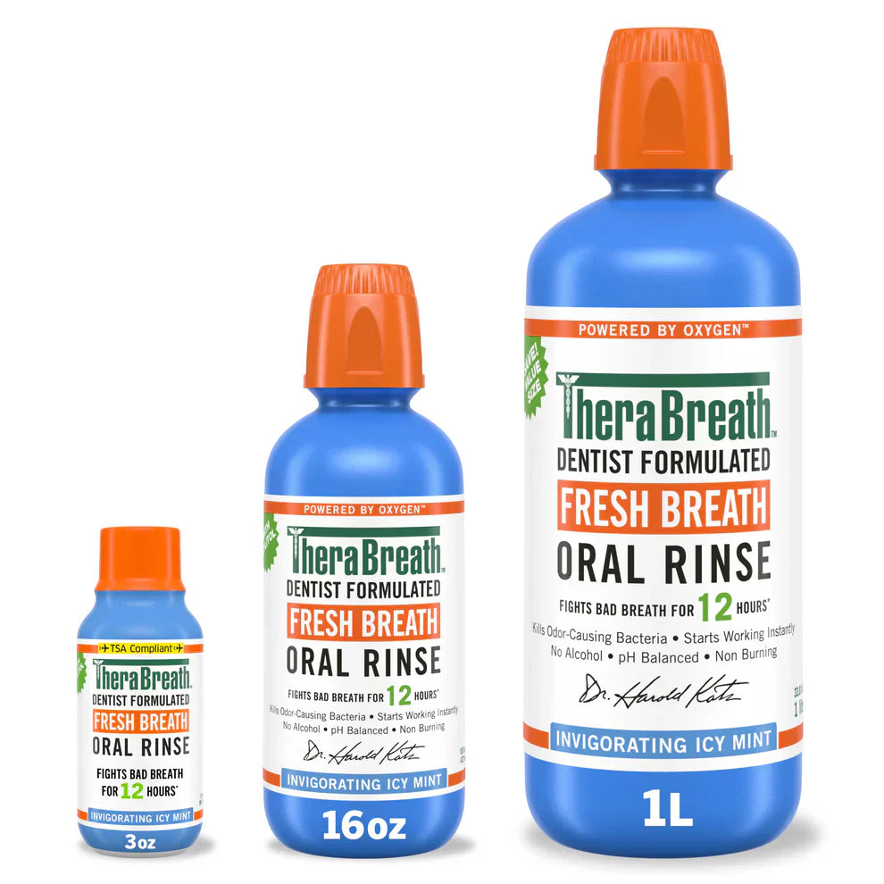 Fresh Breath Lovers TheraBreath Mouthwash Bundle (T0L5)
