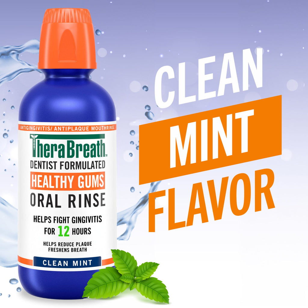 Healthy Gums Oral Rinse w/ Added CPC - Clean Mint (B71P)