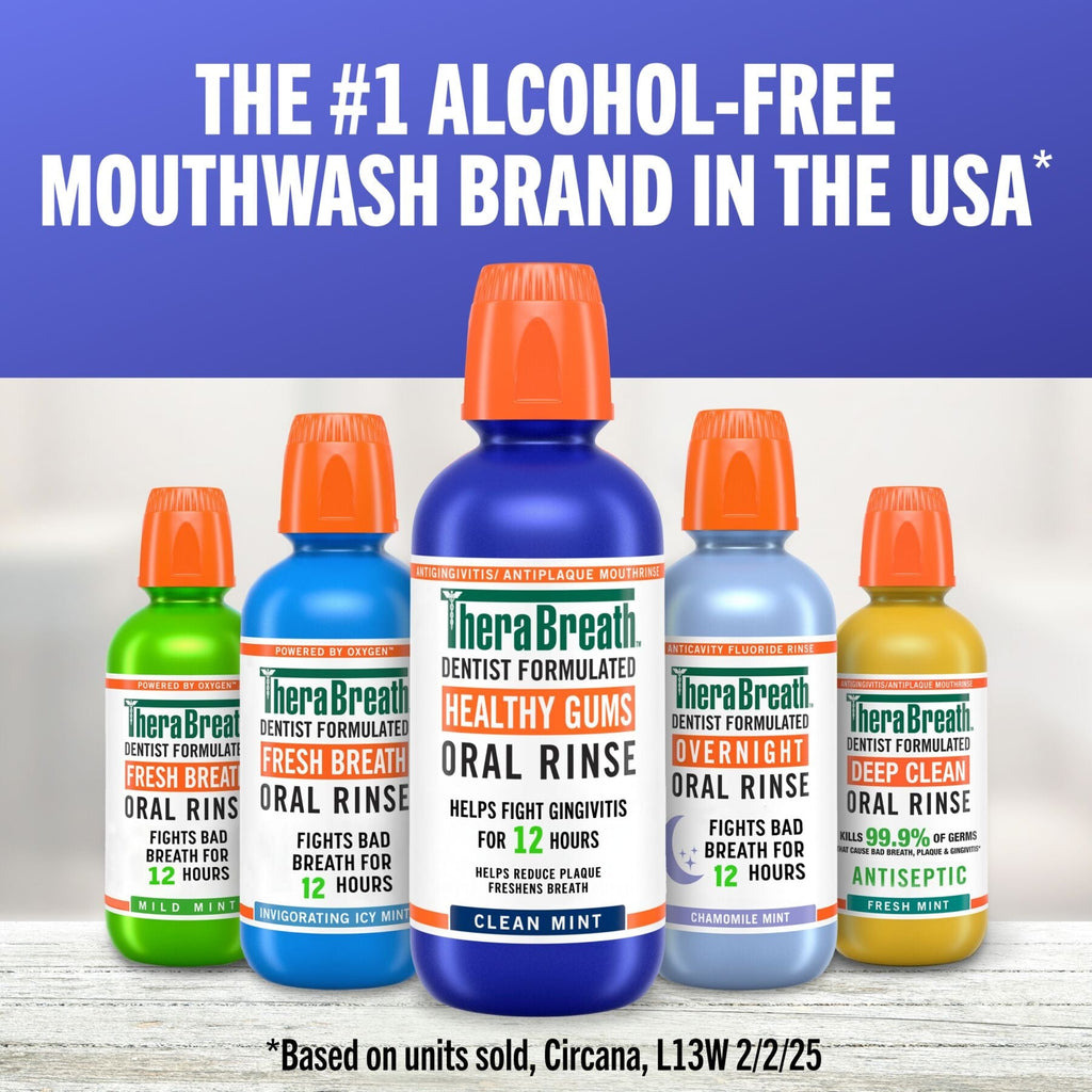 Healthy Gums Oral Rinse w/ Added CPC - Clean Mint (B71P)
