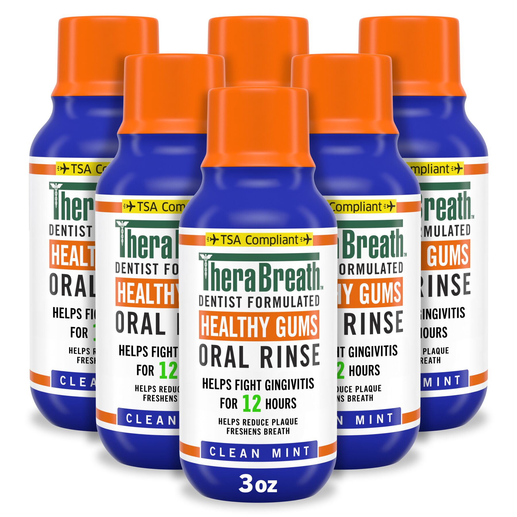 Healthy Gums Oral Rinse w/ Added CPC - Clean Mint (B71P)