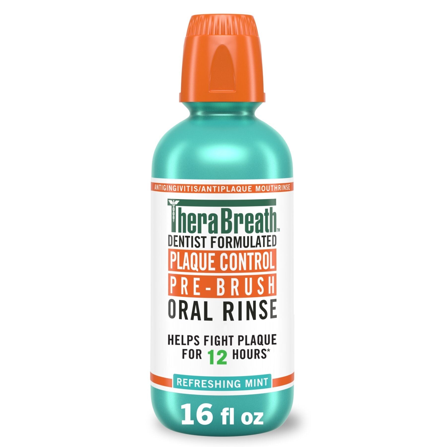 Plaque Control Pre-Brush Oral Rinse - Refreshing Mint Flavor (1LSU)