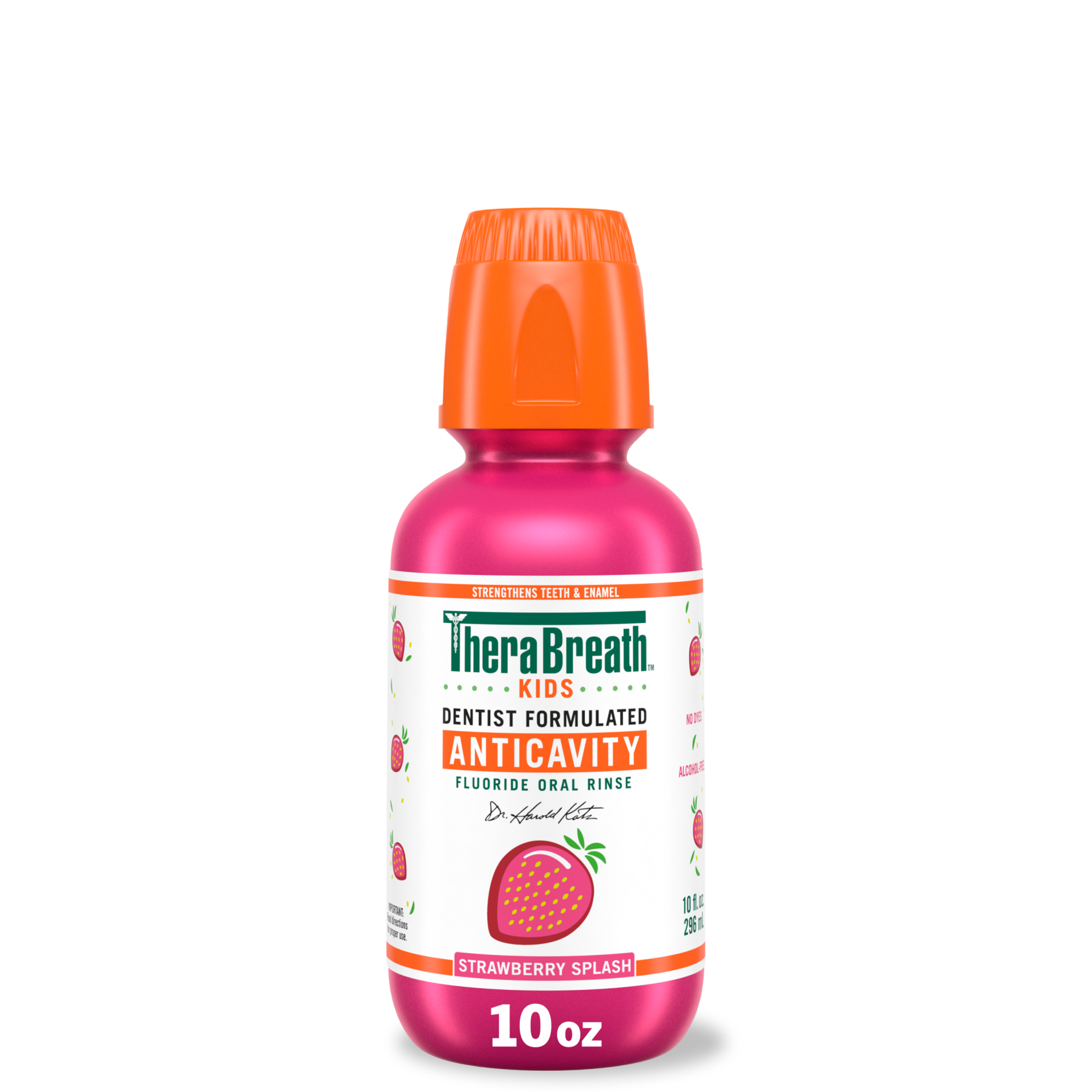 For Kids! Anticavity Oral Rinse - Strawberry Splash (SAT6)