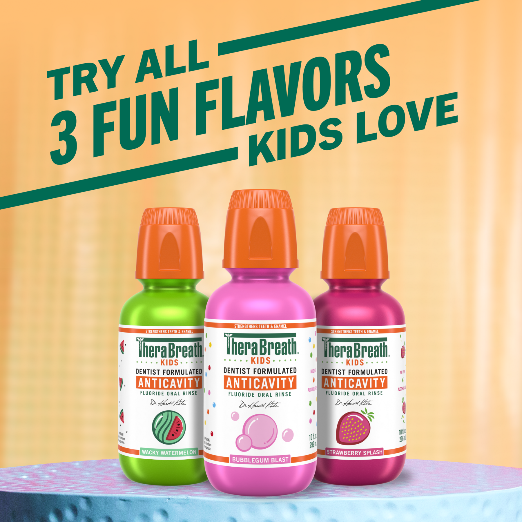 For Kids! Anticavity Oral Rinse - Wacky Watermelon (1K0J)
