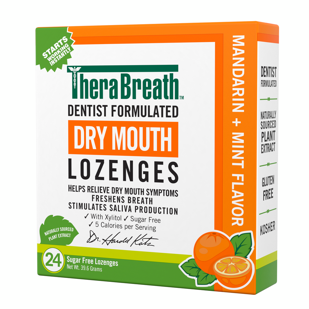 Dry Mouth Lozenges - Mandarin Mint (L1A6)