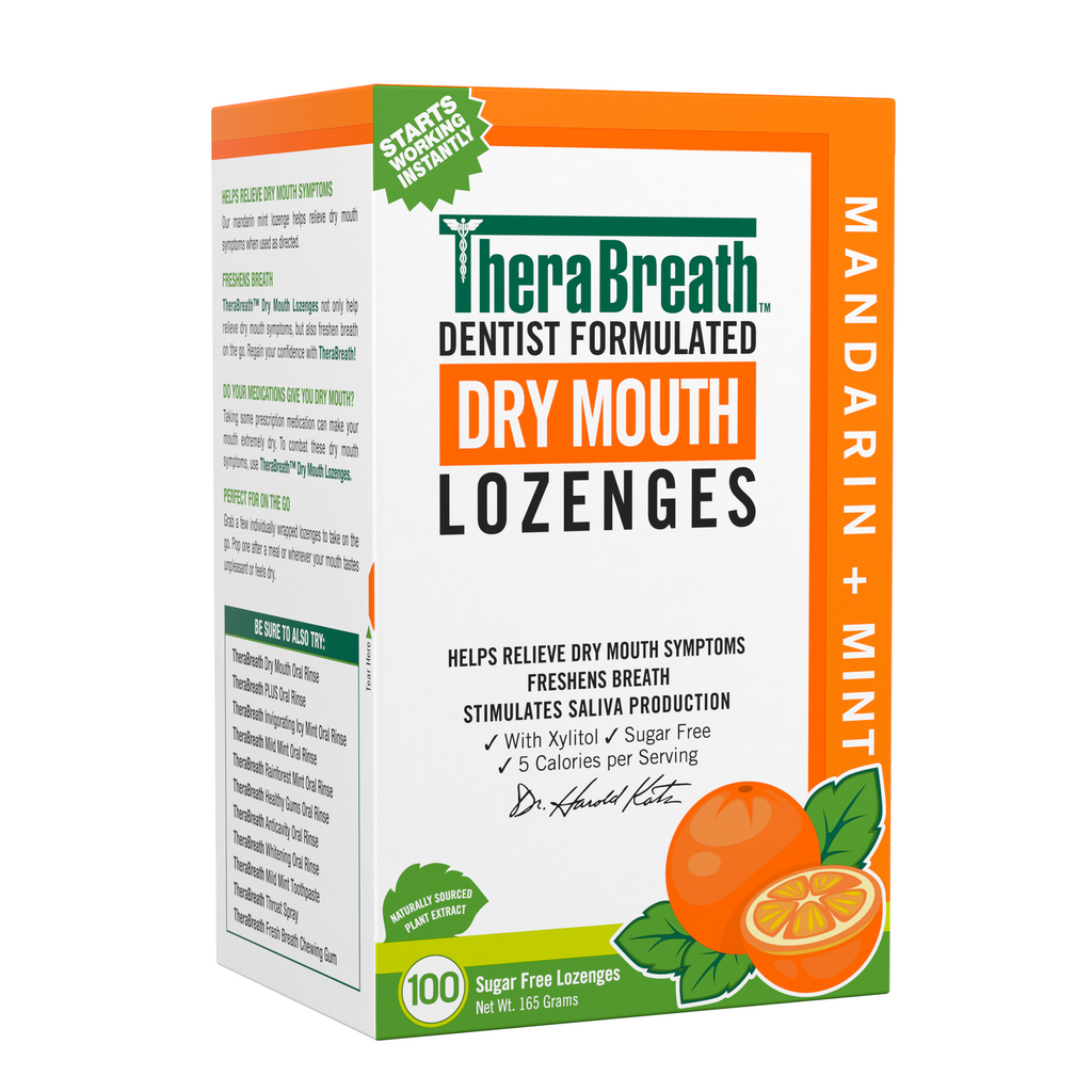 Dry Mouth Lozenges - Mandarin Mint (L1A6)