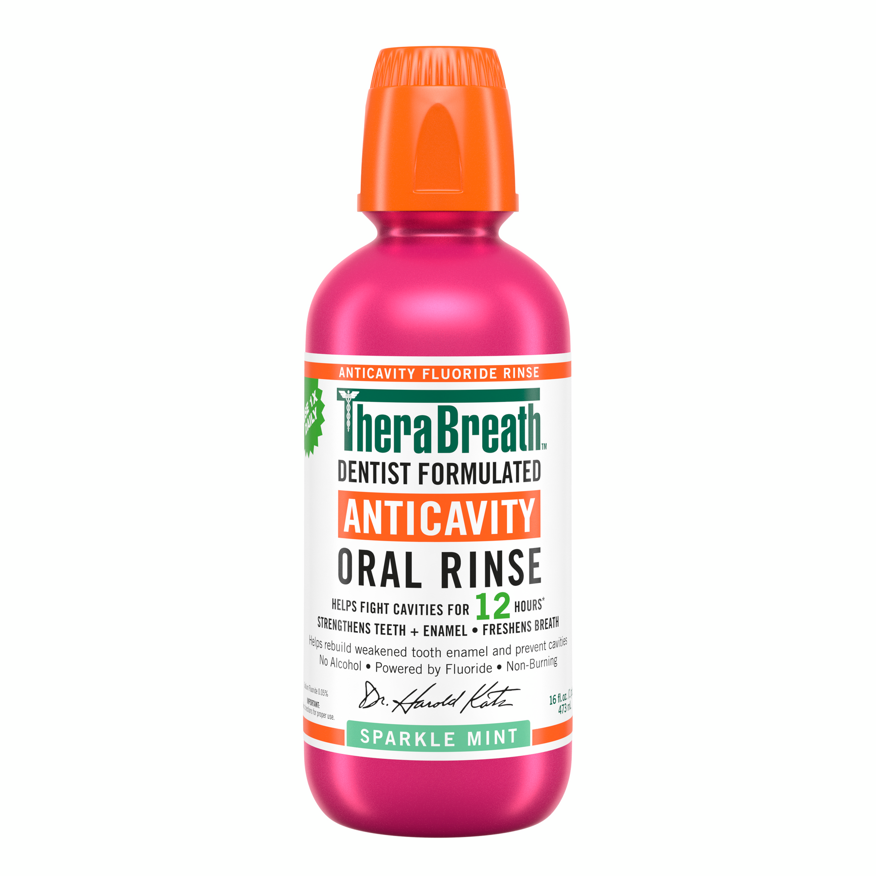 Anticavity Oral Rinse - Sparkle Mint (S9U3)