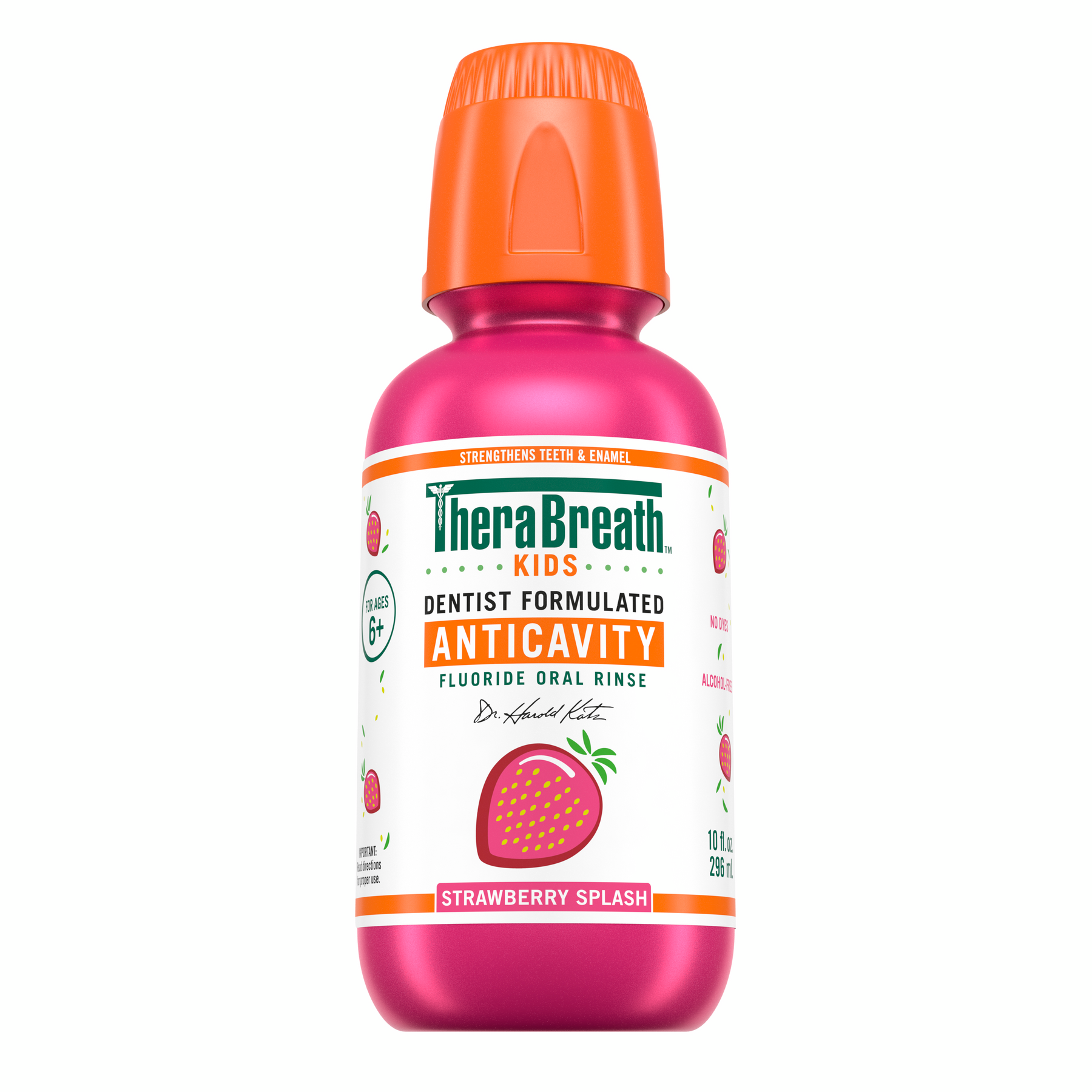 For Kids! Anticavity Oral Rinse - Strawberry Splash (SAT6)