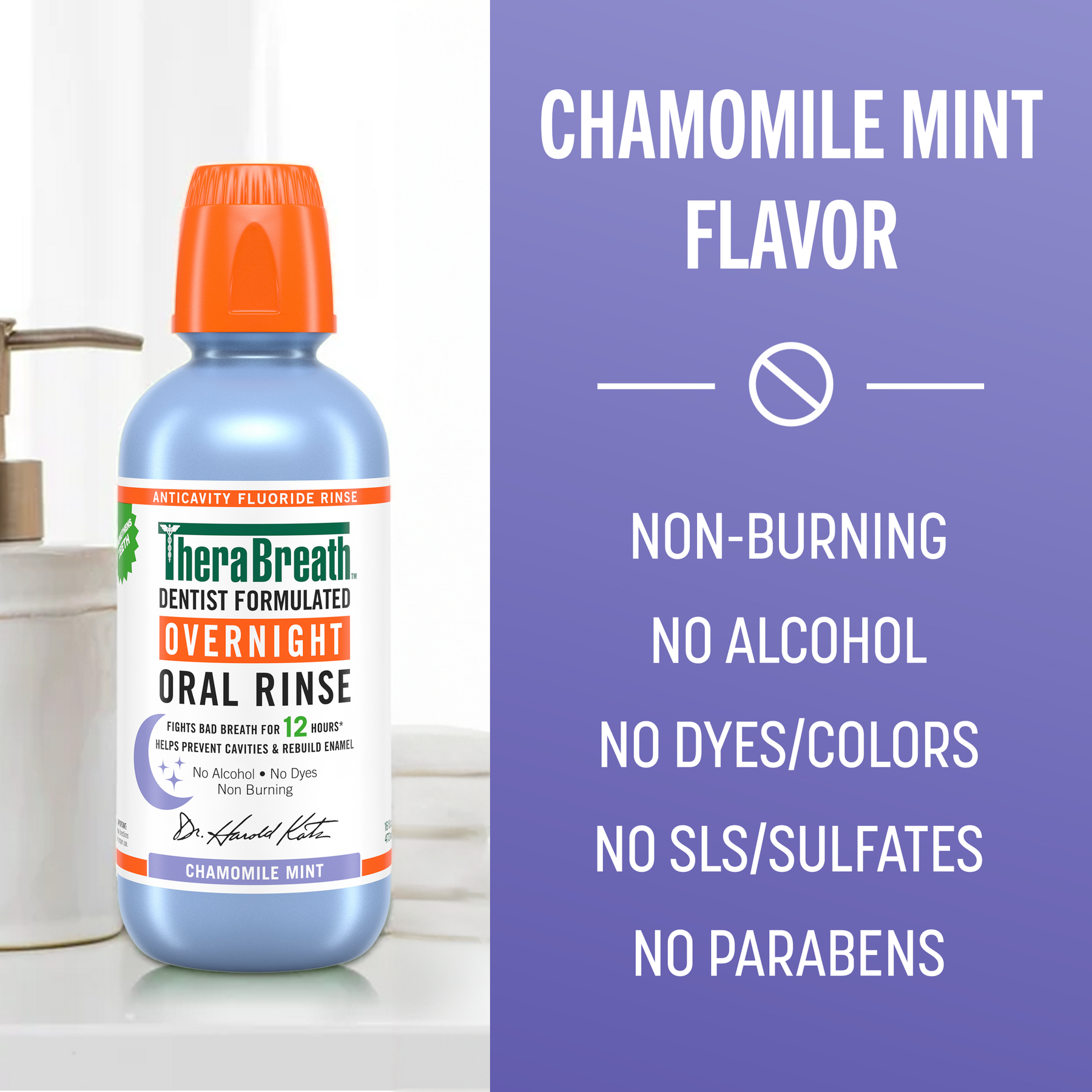Overnight Oral Rinse - Chamomile Mint (VAO2)