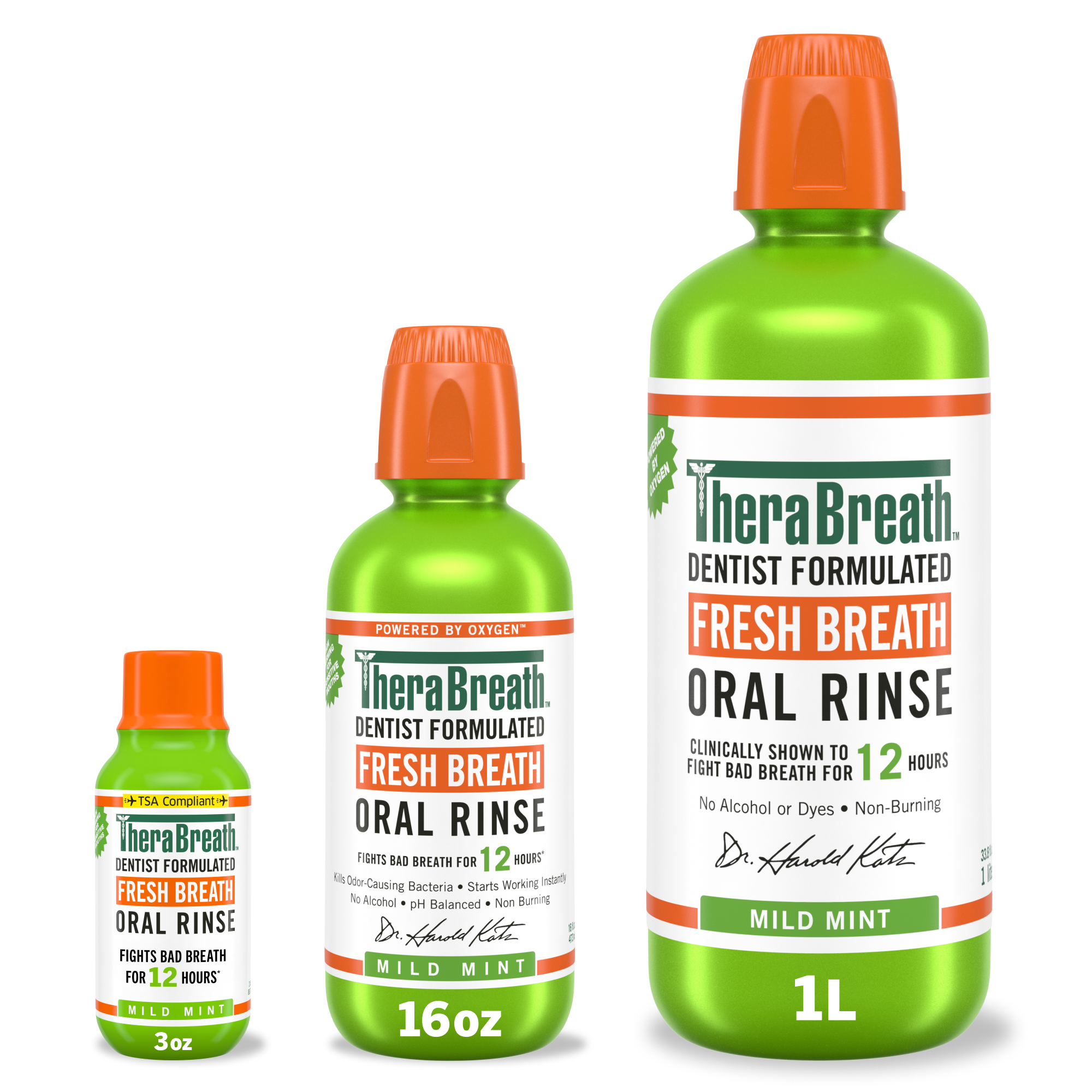 Fresh Breath Oral Rinse - Mild Mint (3UZF)
