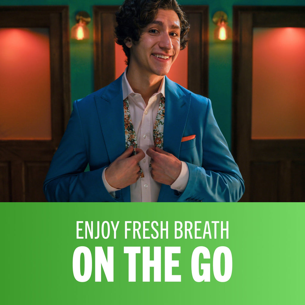 Fresh Breath Chewing Gum, Citrus Mint Flavor (QZ3B)