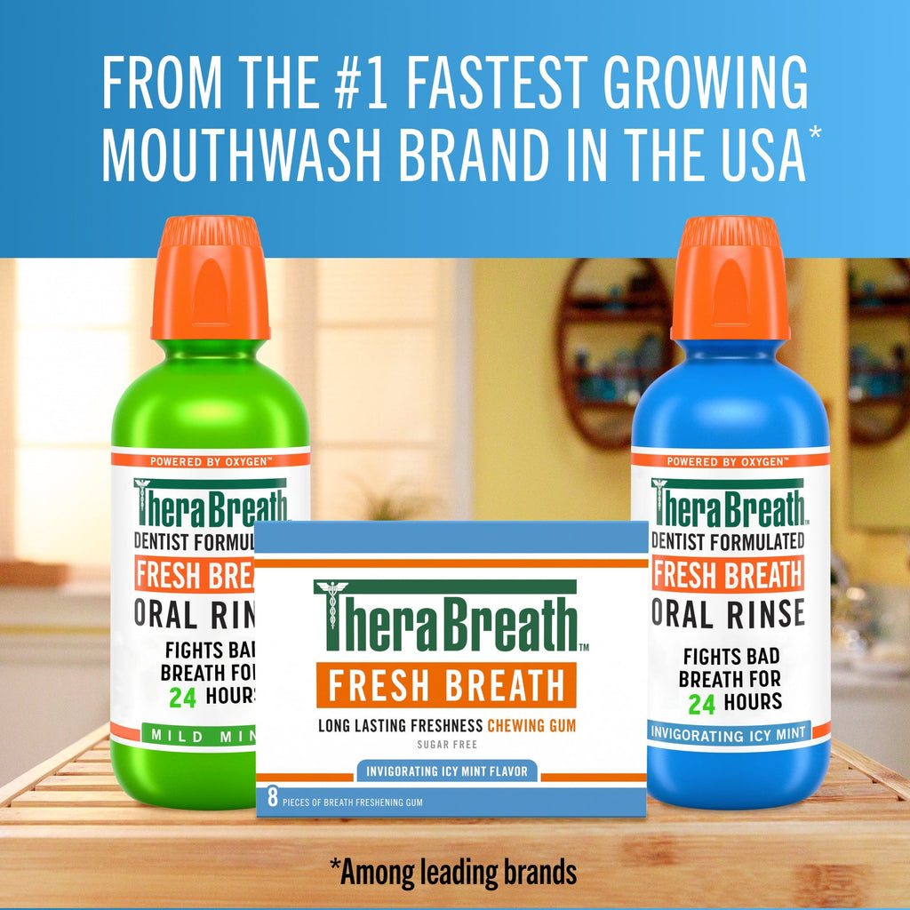 Chewing Gum, Invigorating Icy Mint Flavor (MWT8)