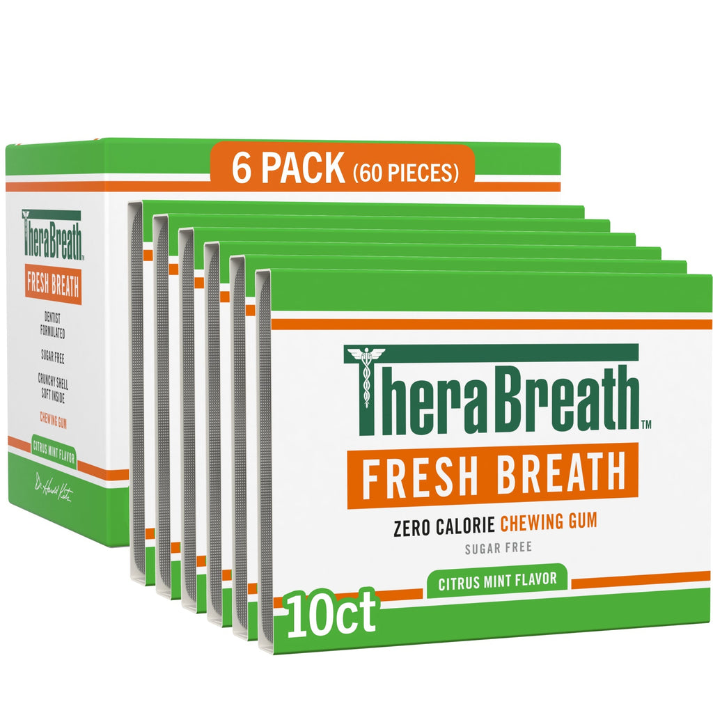 Fresh Breath Chewing Gum, Citrus Mint Flavor (QZ3B)