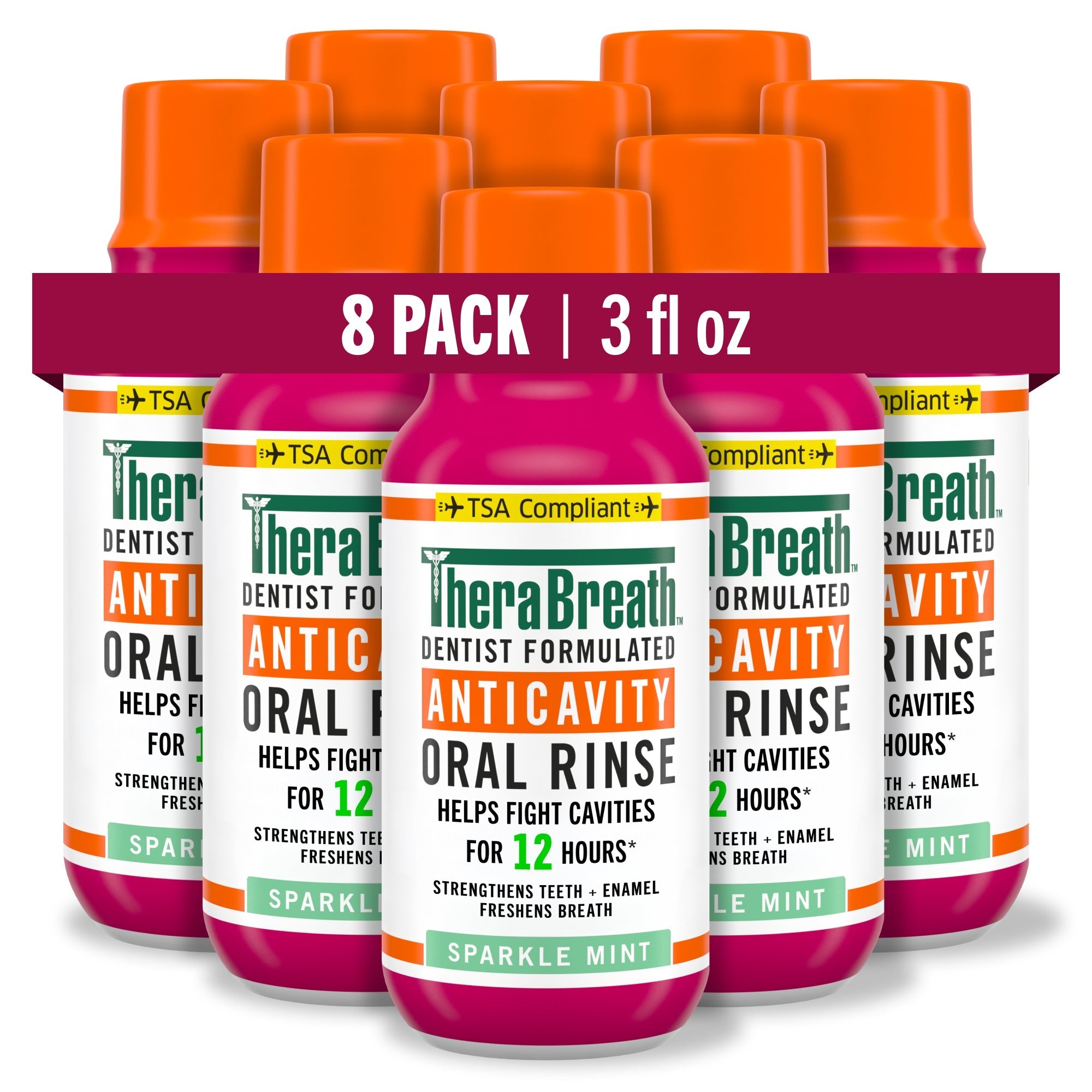 Anticavity Oral Rinse - Sparkle Mint (S9U3)
