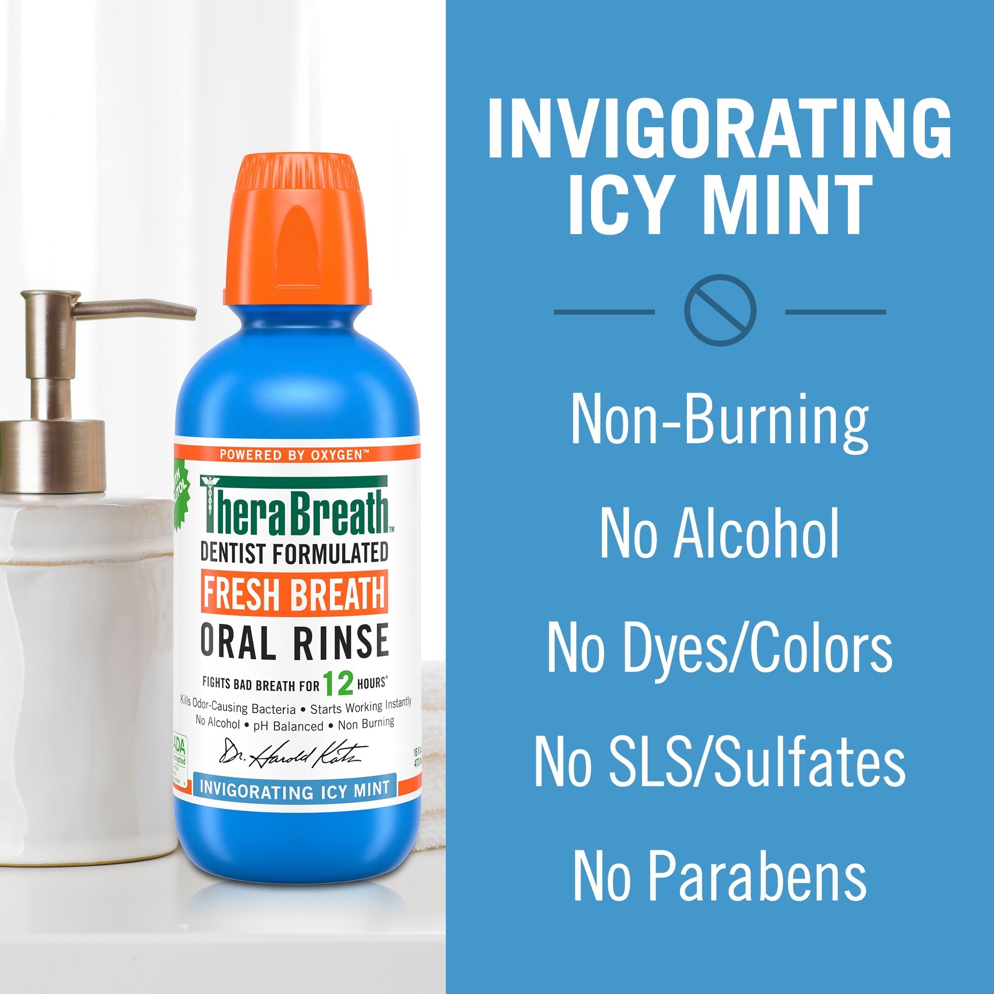 Fresh Breath Lovers TheraBreath Mouthwash Bundle (T0L5)