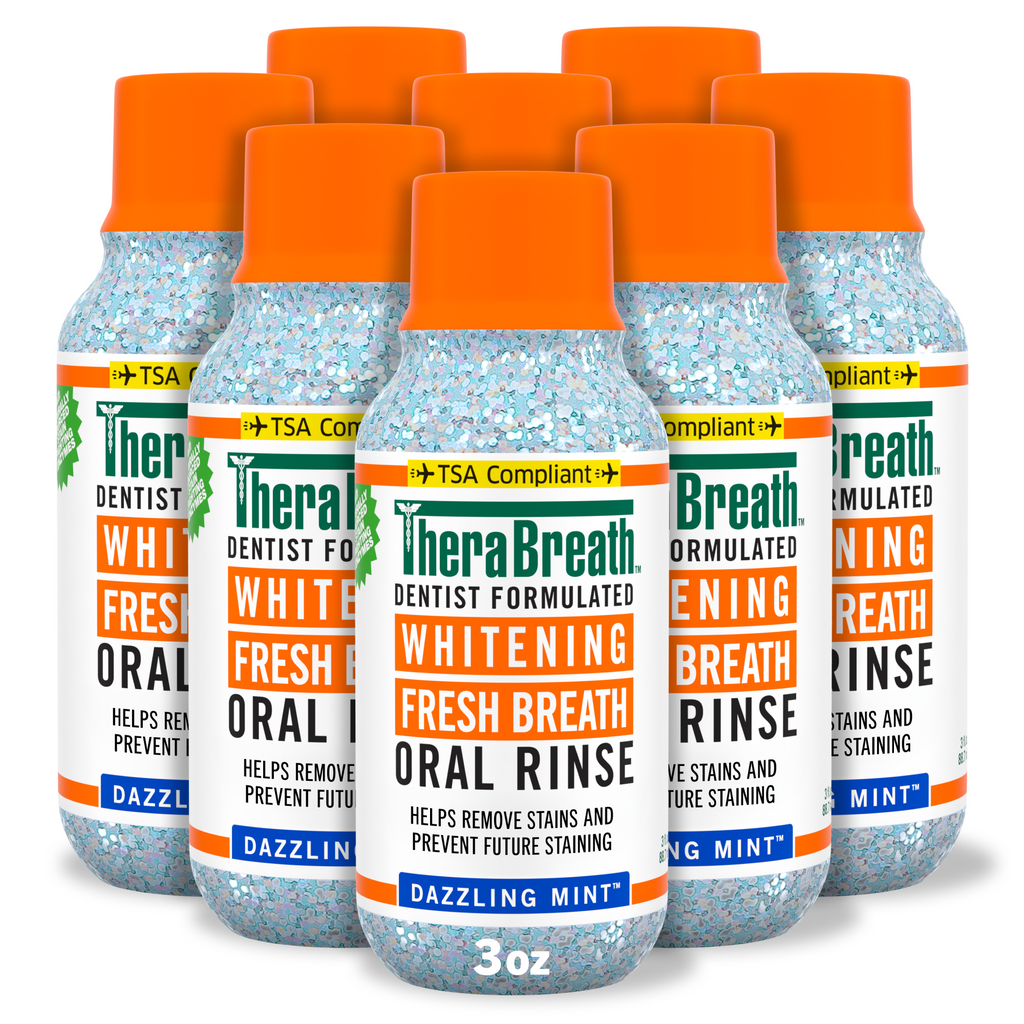 Whitening Fresh Breath Oral Rinse - Dazzling Mint (35MQ)