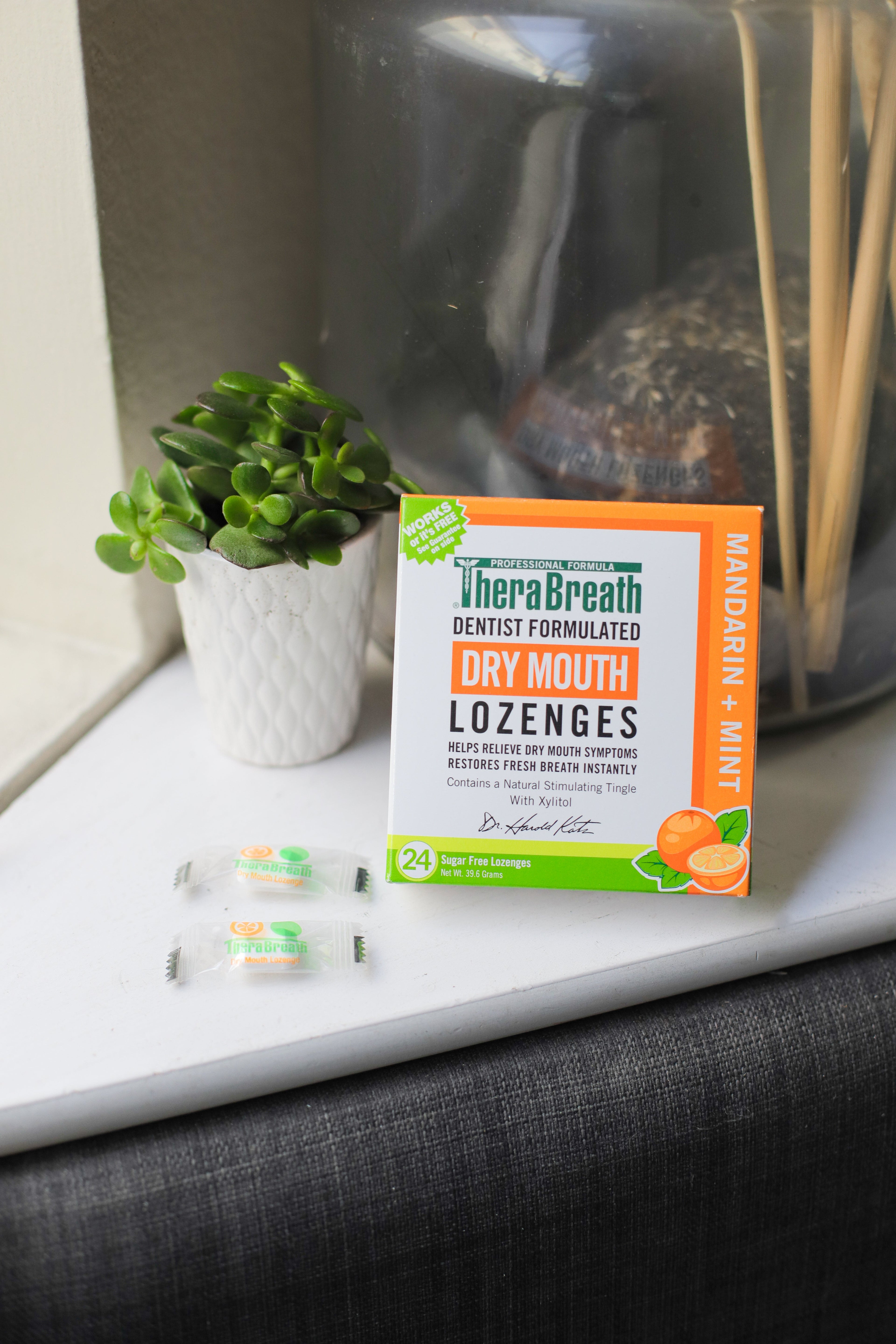 Dry Mouth Lozenges - Mandarin Mint (L1A6)
