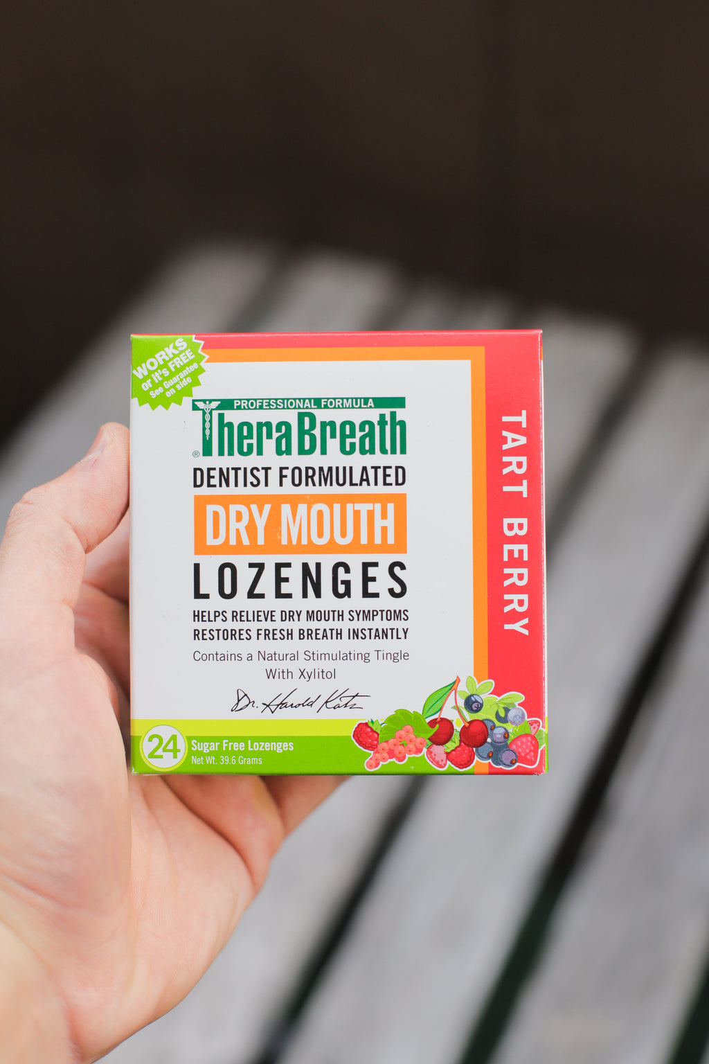 Dry Mouth Lozenges - Tart Berry (Q7ZX)