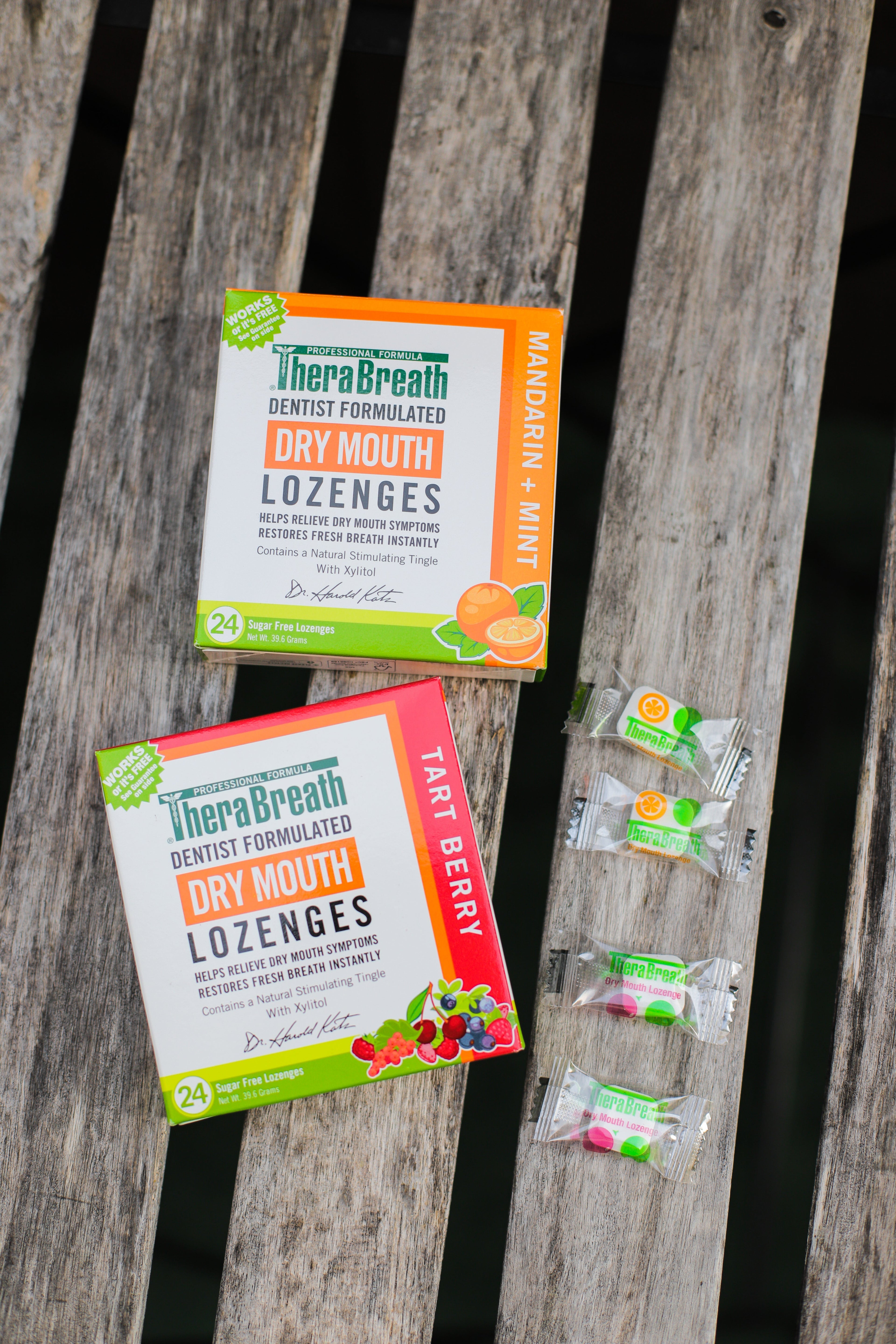 Dry Mouth Lozenges - Tart Berry (Q7ZX)