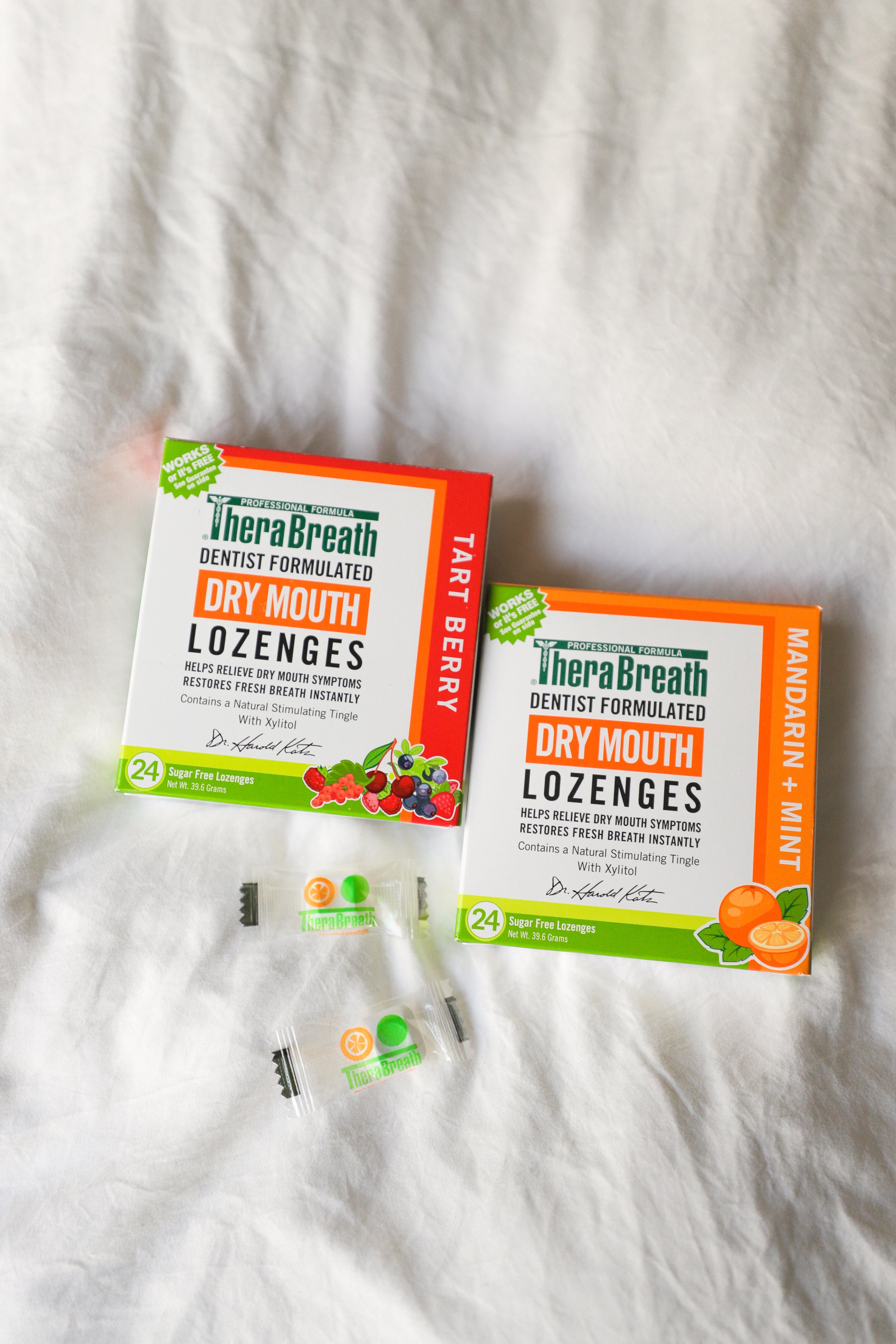 Dry Mouth Lozenges - Tart Berry (Q7ZX)