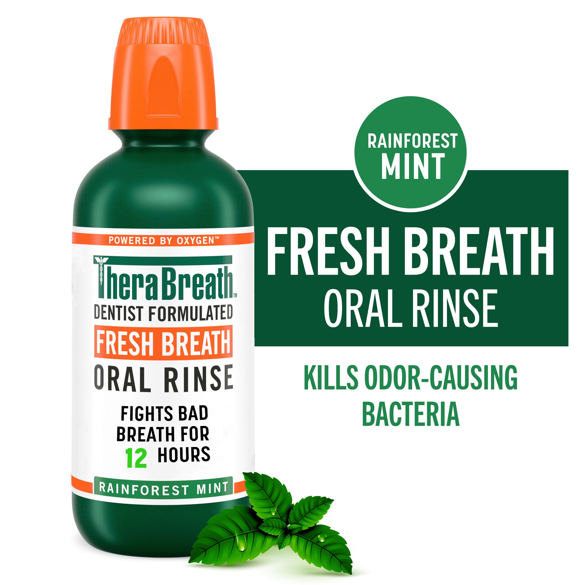 Fresh Breath Oral Rinse - Rainforest Mint (JRMS)